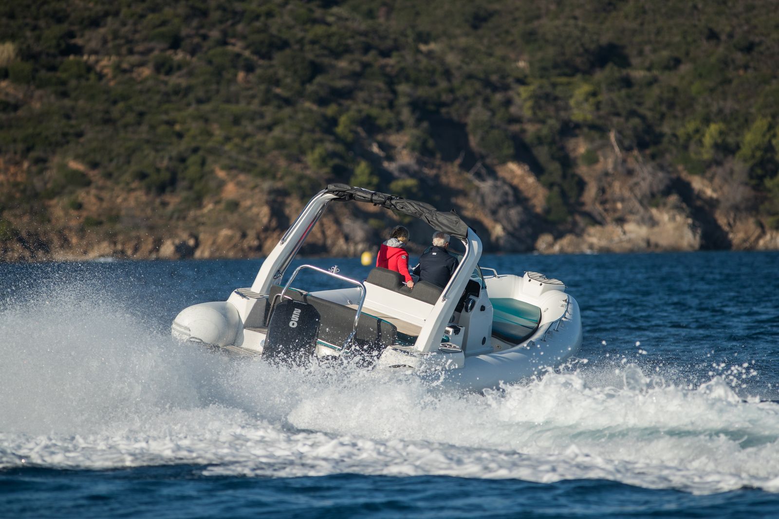 Zodiac Medline en navigation dans le Golfe de Saint-Tropez - Sea Riders